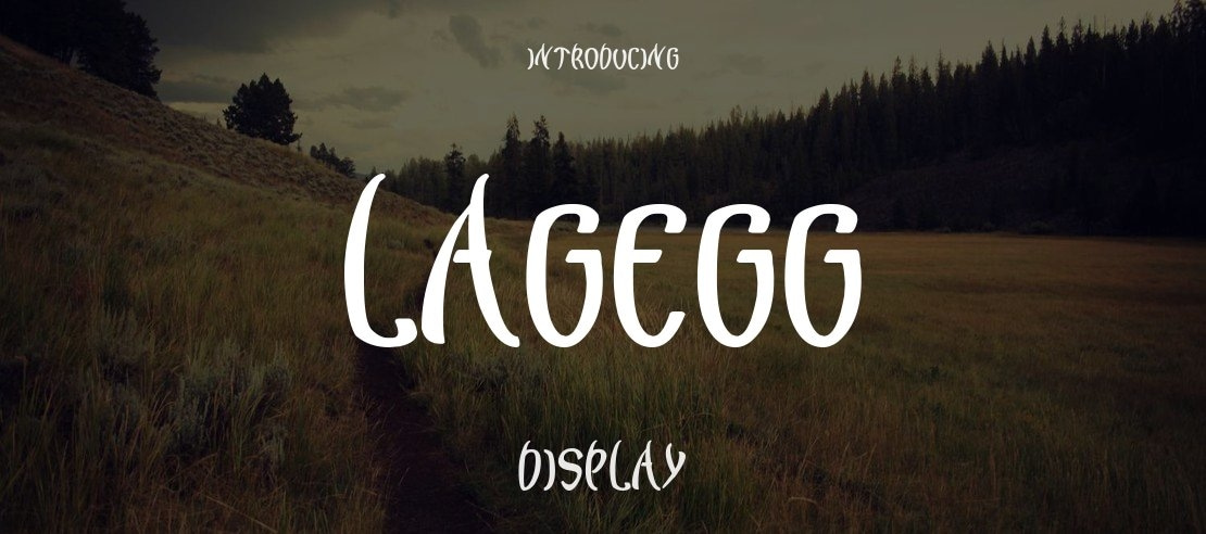 lagegg Font