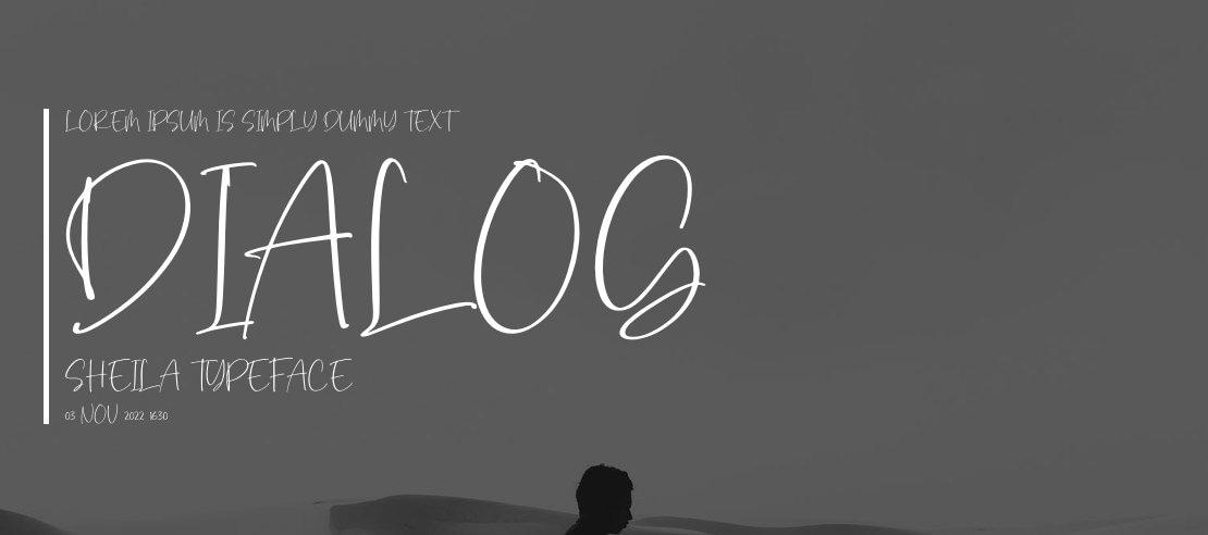 Dialog Sheila Font