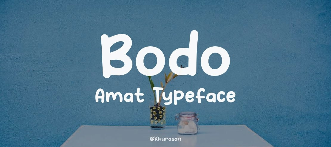 Bodo Amat Font