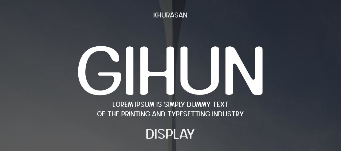 Gihun Font