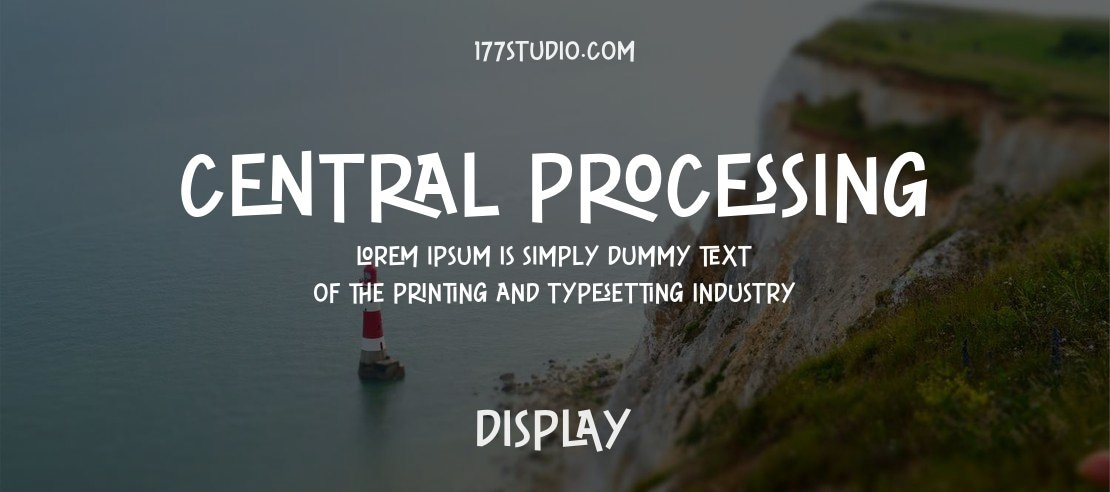 CENTRAL PROCESSING Font