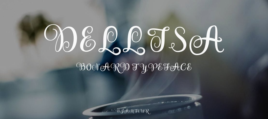 Dellisa bonard Font