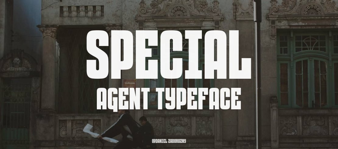 Special Agent Font Family