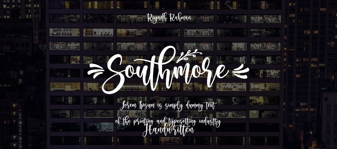 Southmore Font