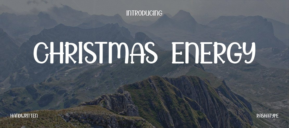 Christmas Energy Font