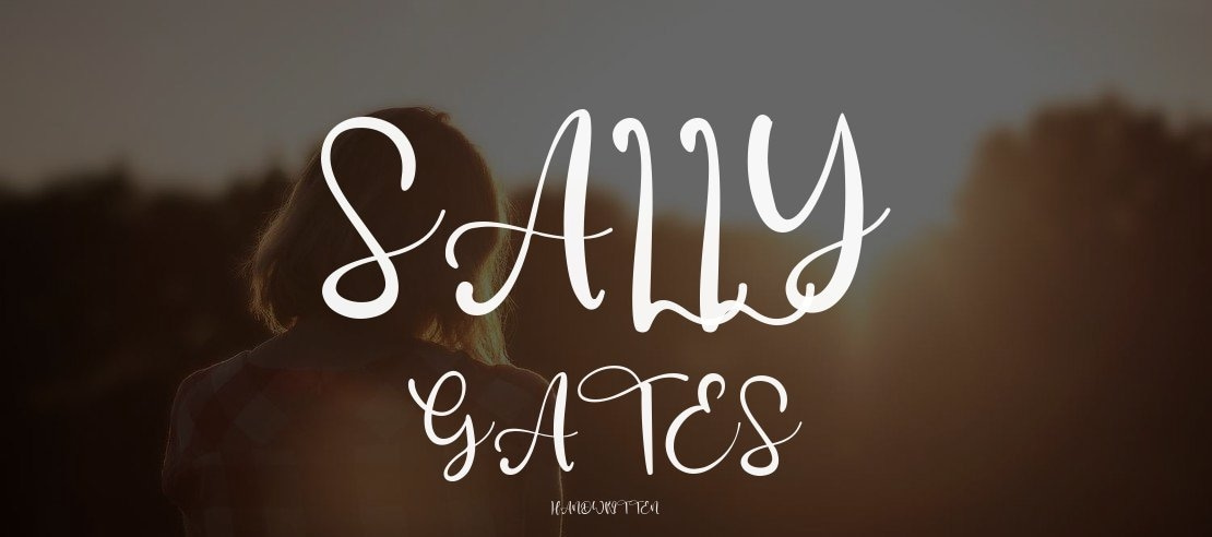 Sally Gates Font