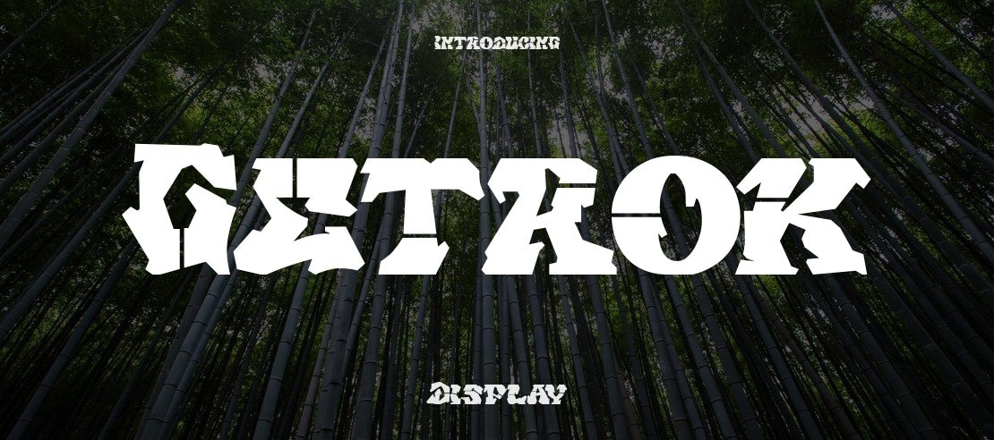 Getrok Font