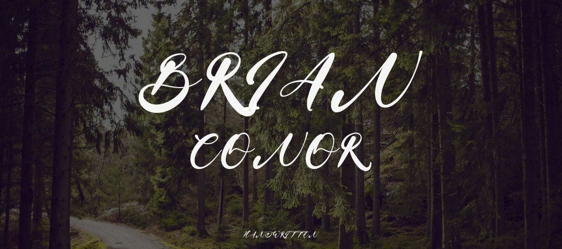 Brian Conor Font