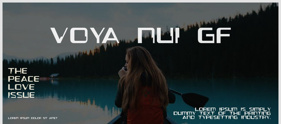 Voya Nui GF Font