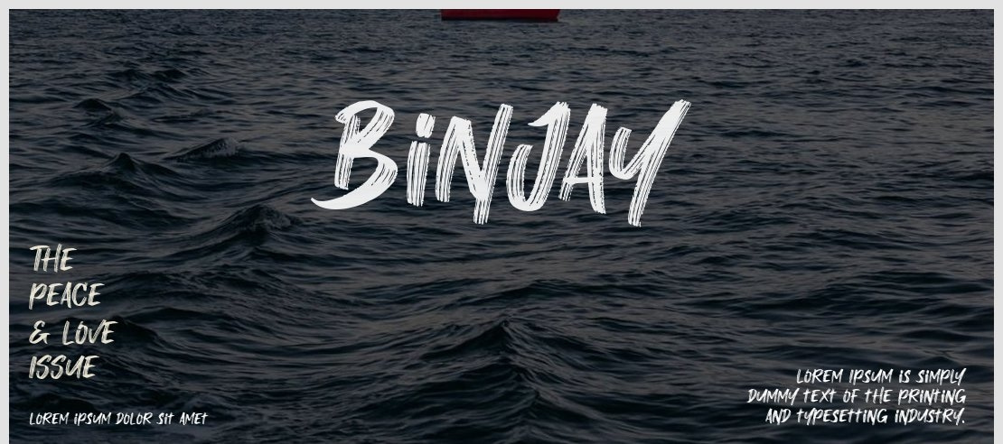 Binjay Font