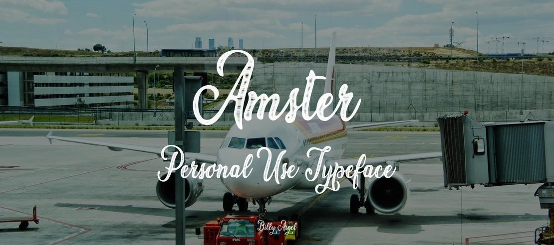 Amster Personal Use Font