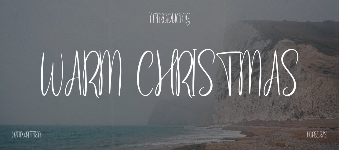 Warm Christmas Font