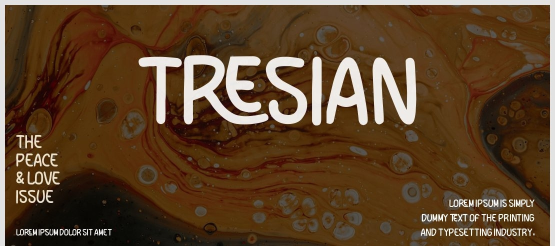 TRESIAN Font