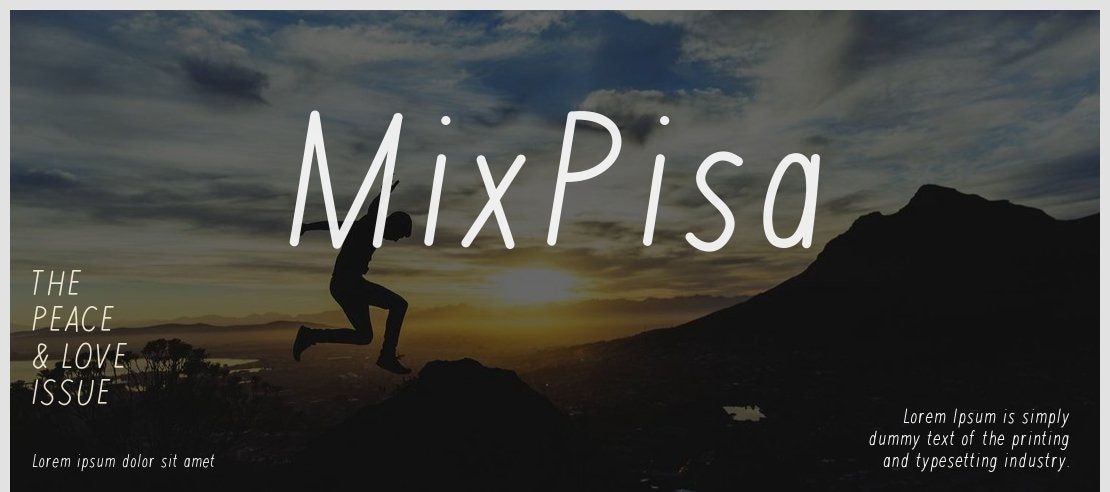 MixPisa Font