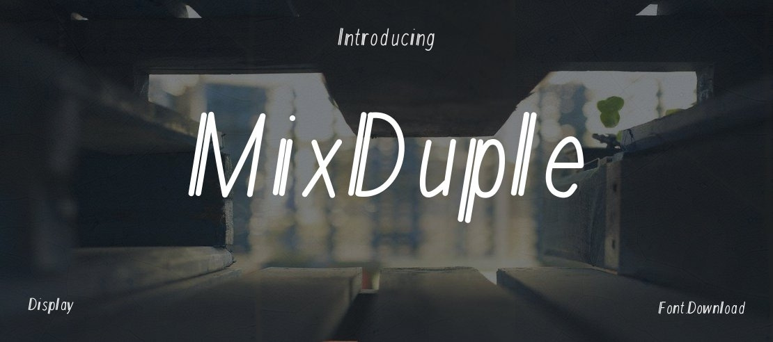 MixDuple Font