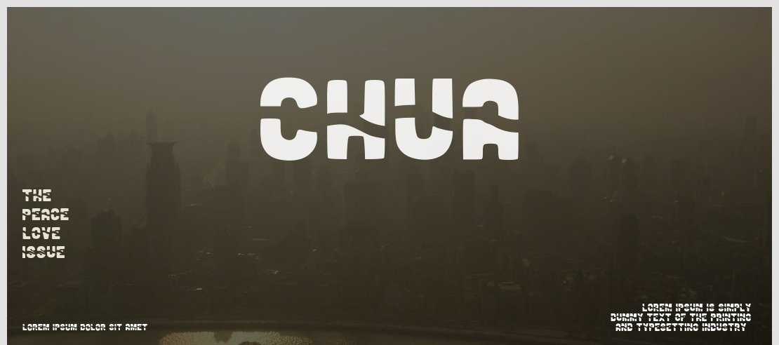 CHUA Font