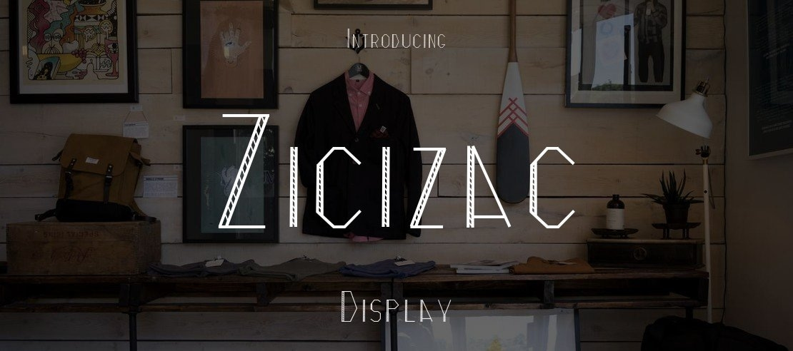 Zicizac Font
