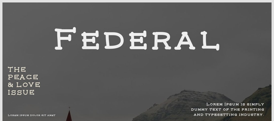 Federal Font