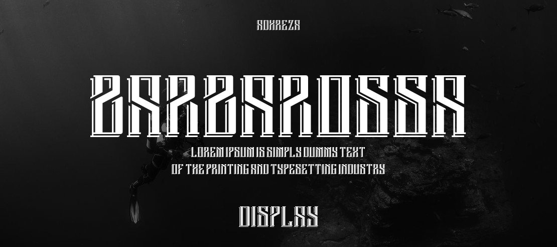 Barbarossa Font