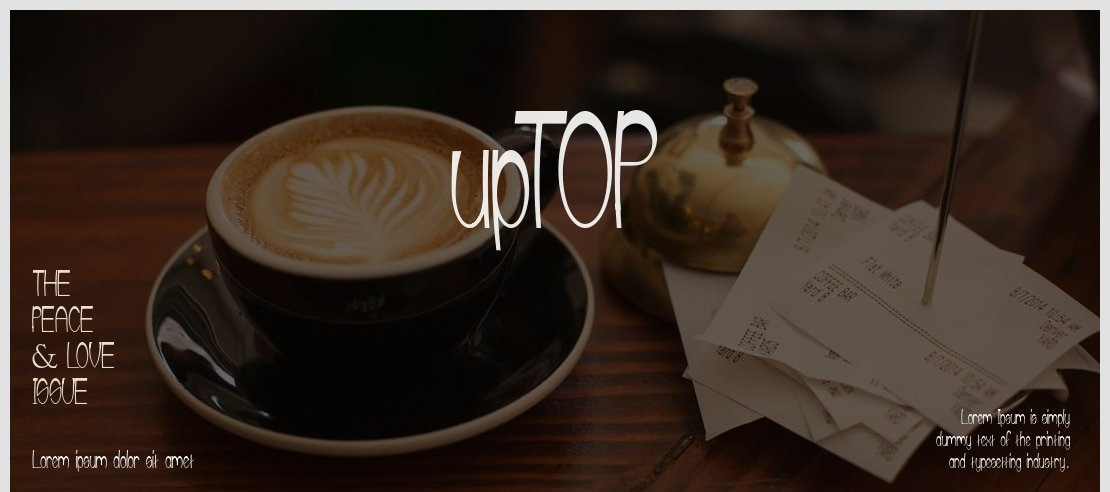 upTOP Font