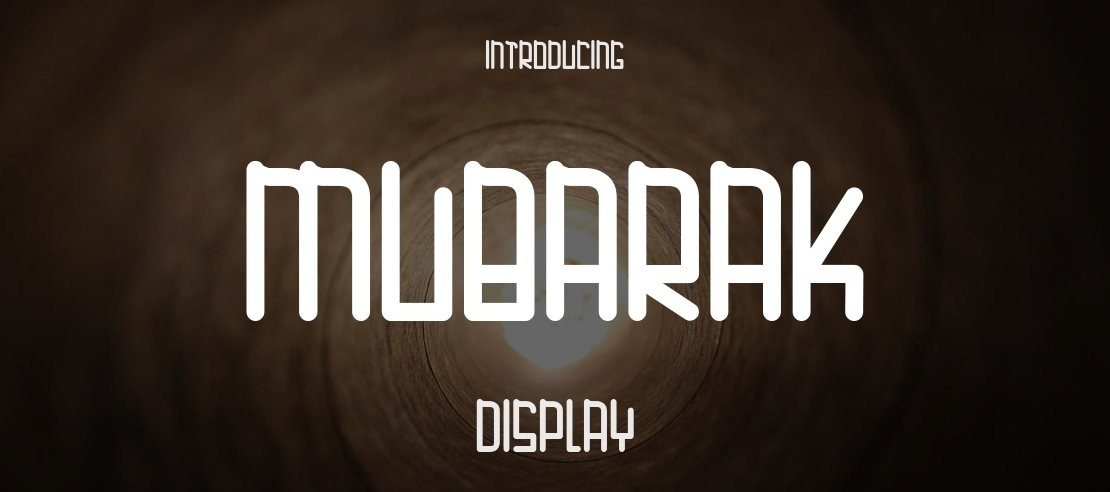 MUBARAK Font