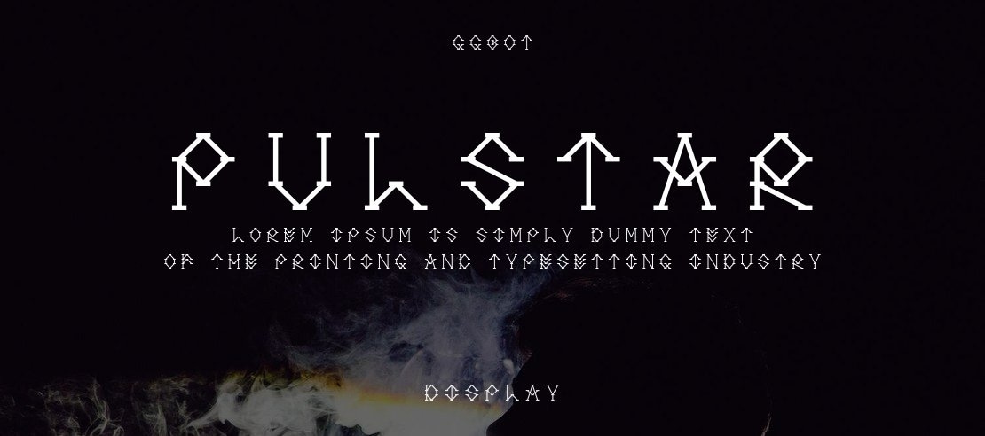 Pulstar Font