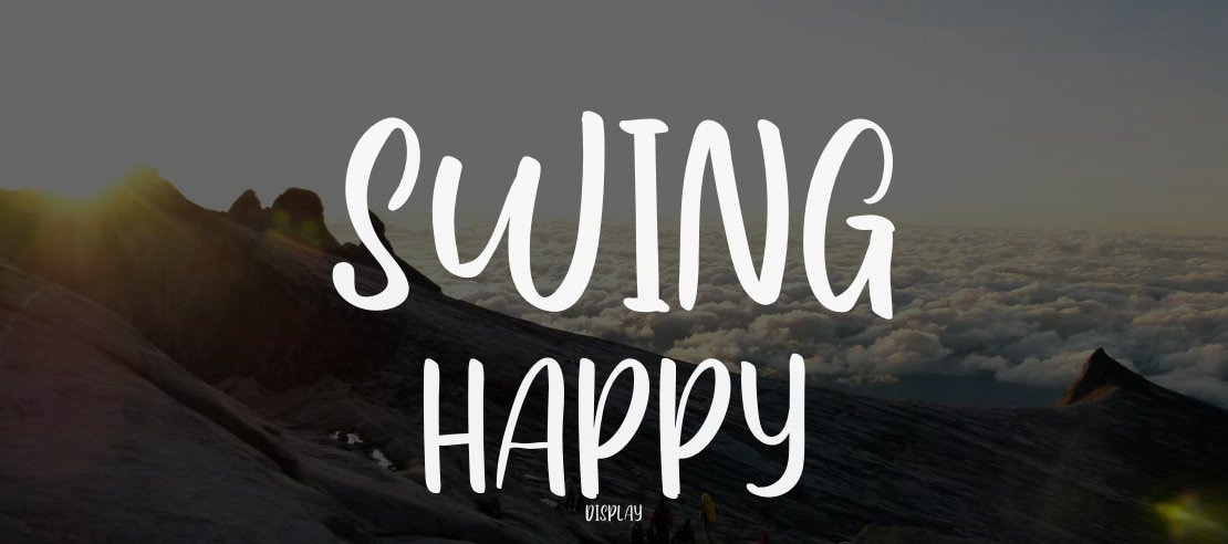 Swing Happy Font