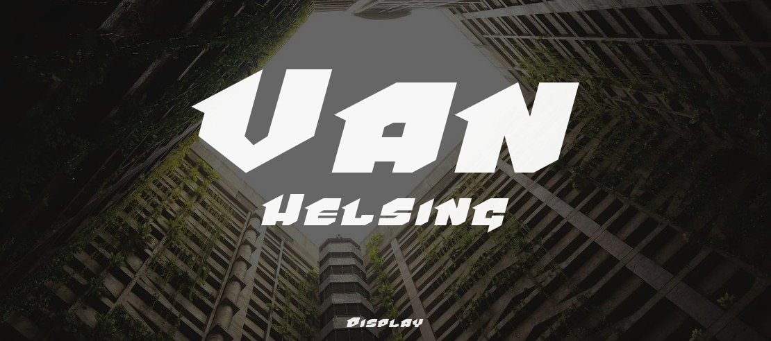 Van Helsing Font