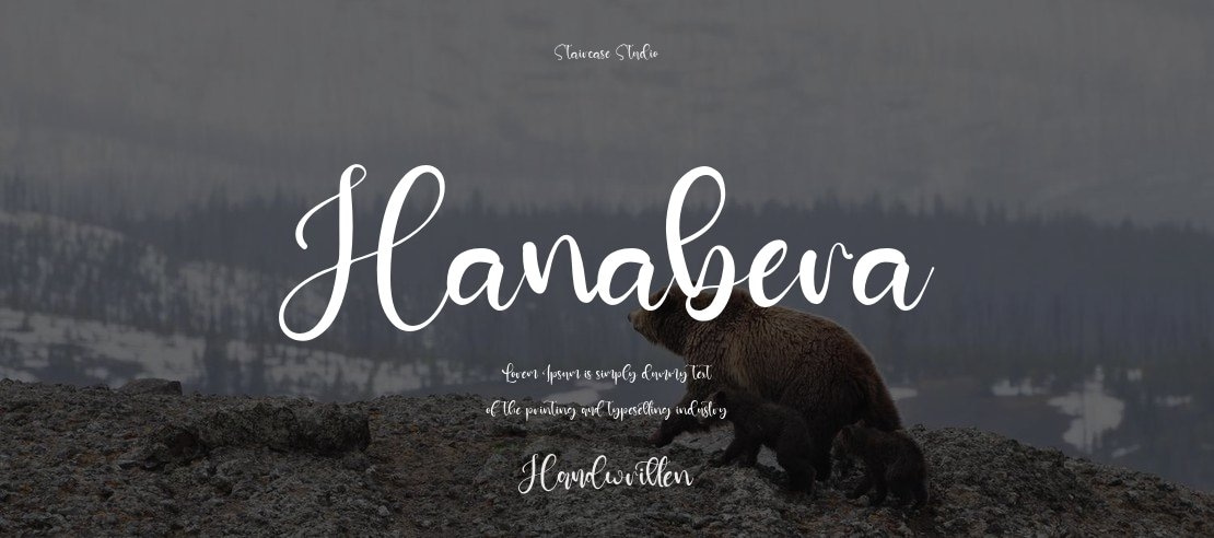 Hanabera Font