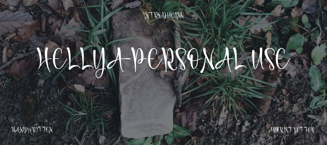 Hellya-PERSONAL USE Font