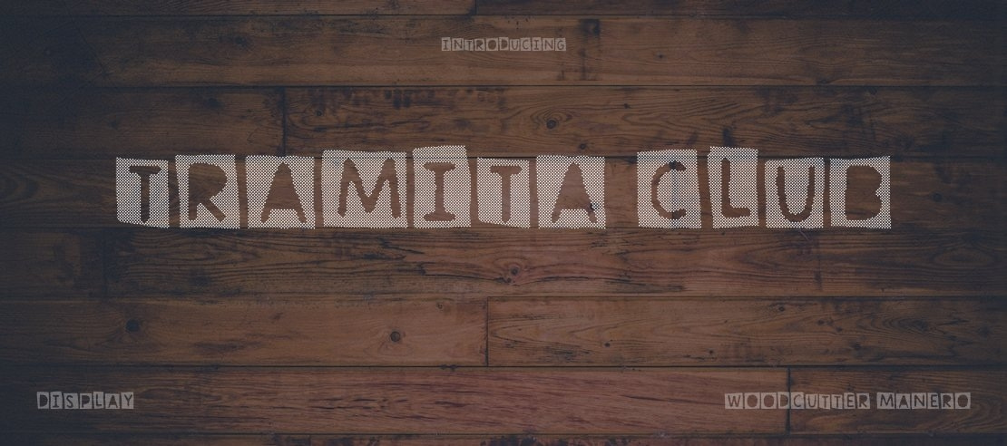 Tramita club Font