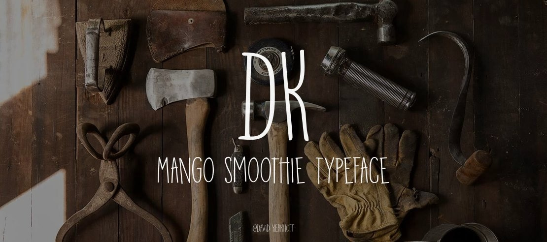 DK Mango Smoothie Font