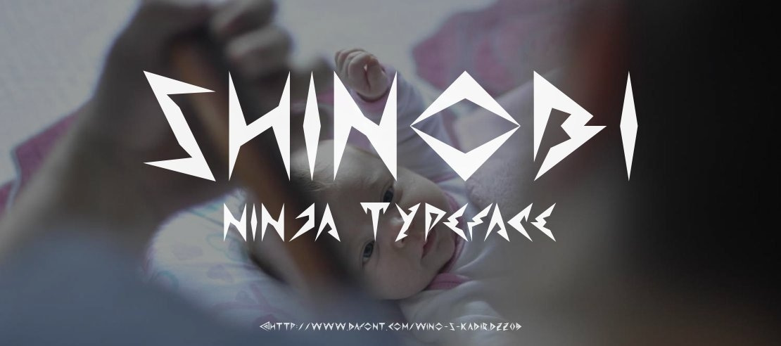 Shinobi Ninja Font Family