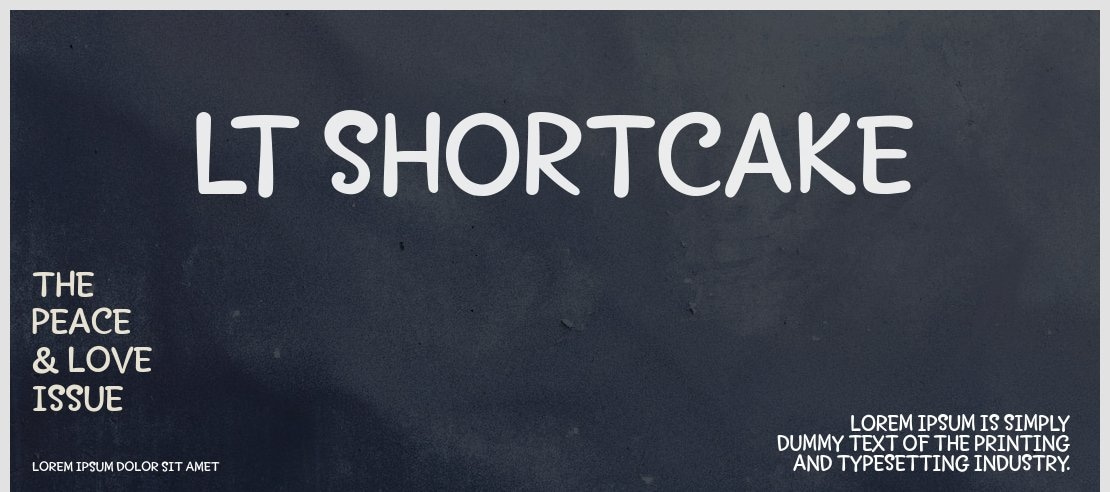 LT Shortcake Font