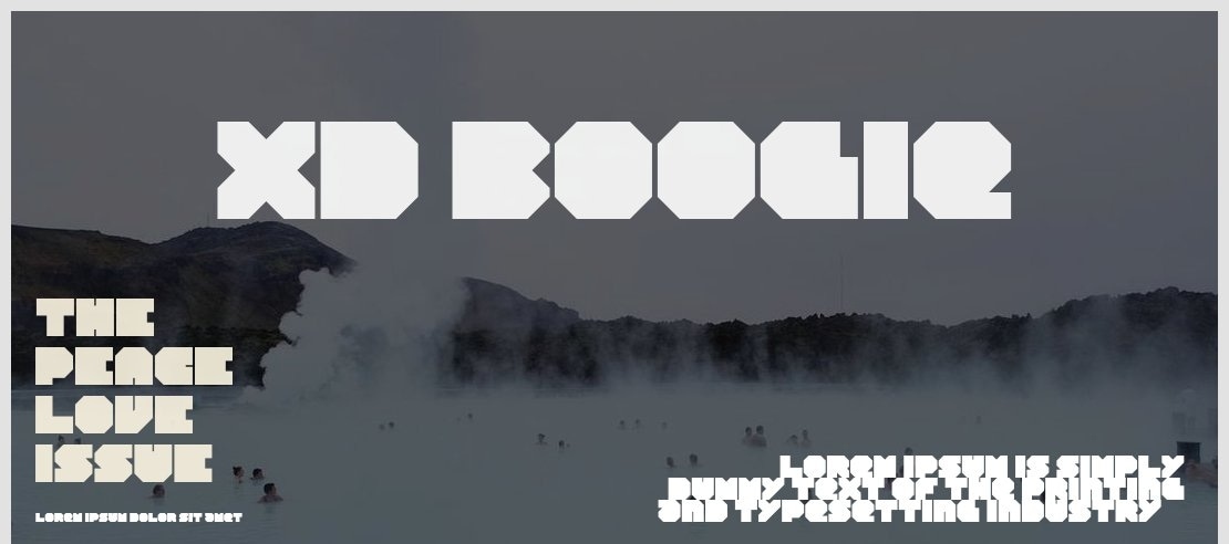 XD Boogie Font Family
