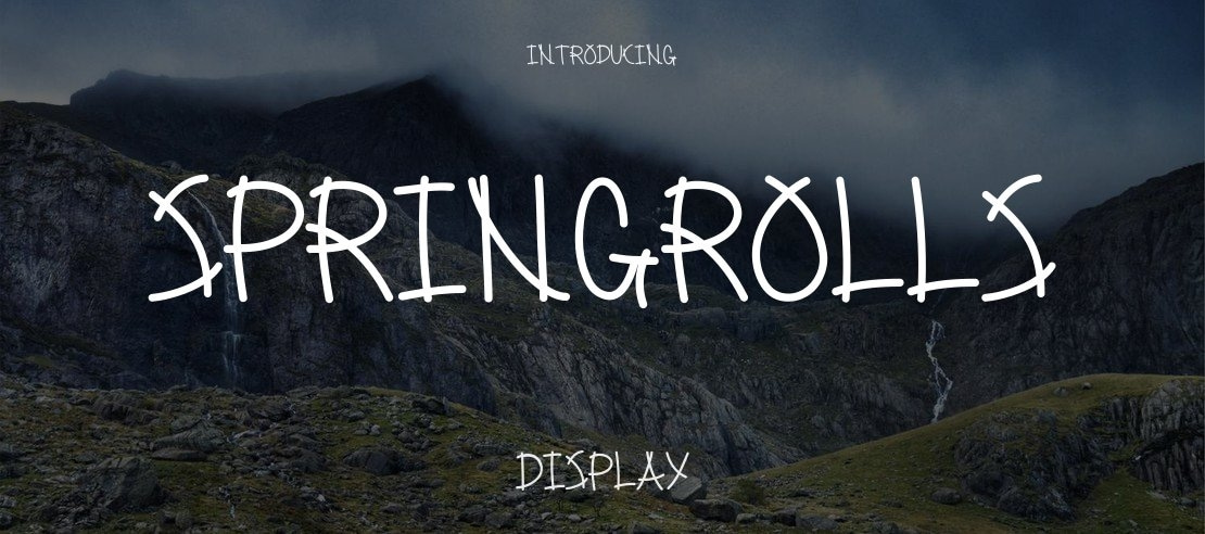 SpringRolls Font