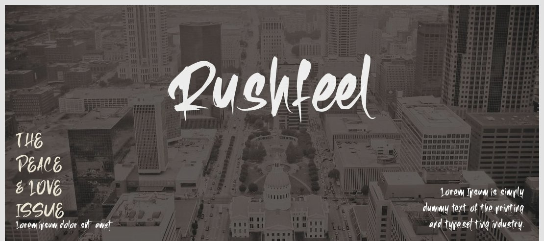 Rushfeel Font