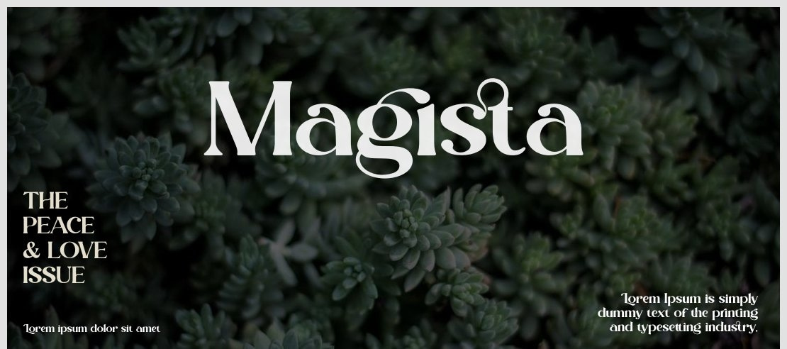 Magista Font Family