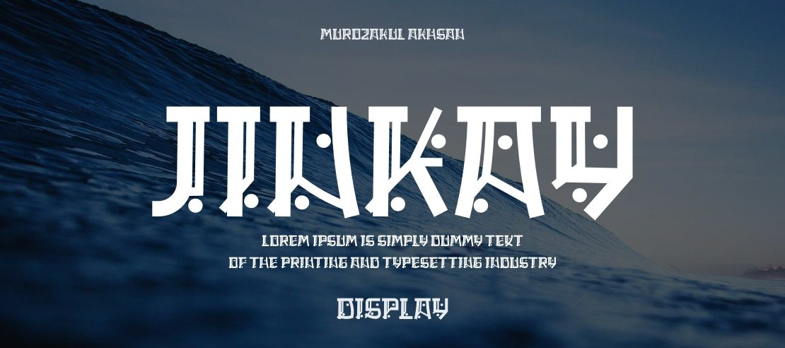 Jinkay Font