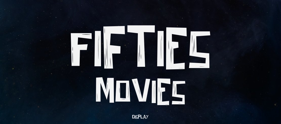 Fifties Movies Font