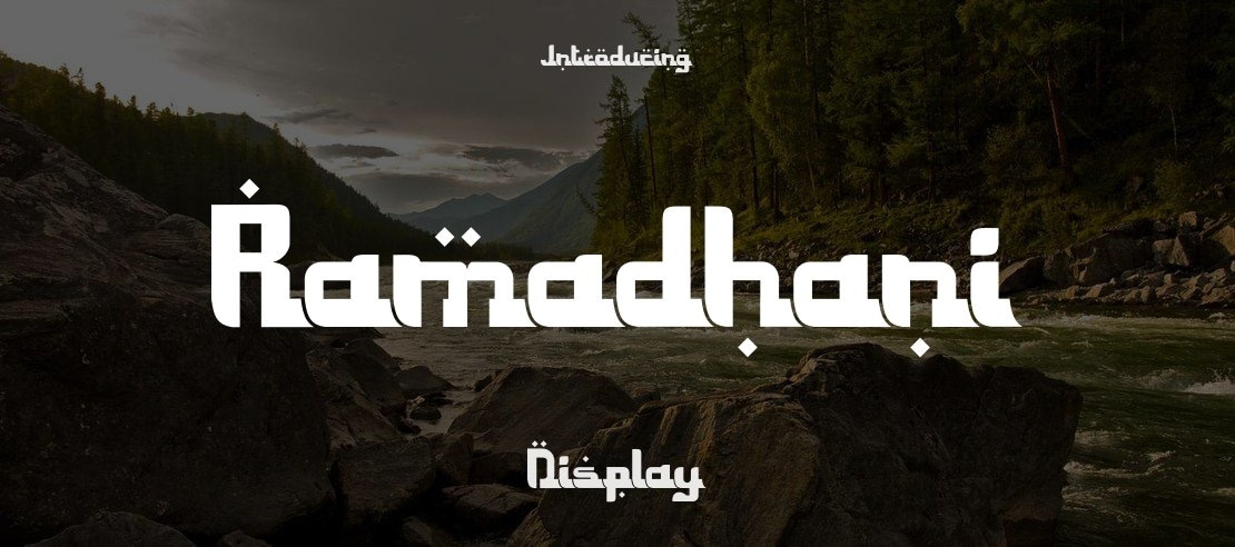 Ramadhani Font