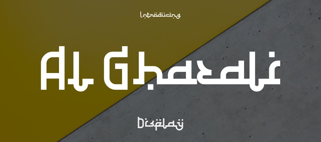Al Ghazali Font