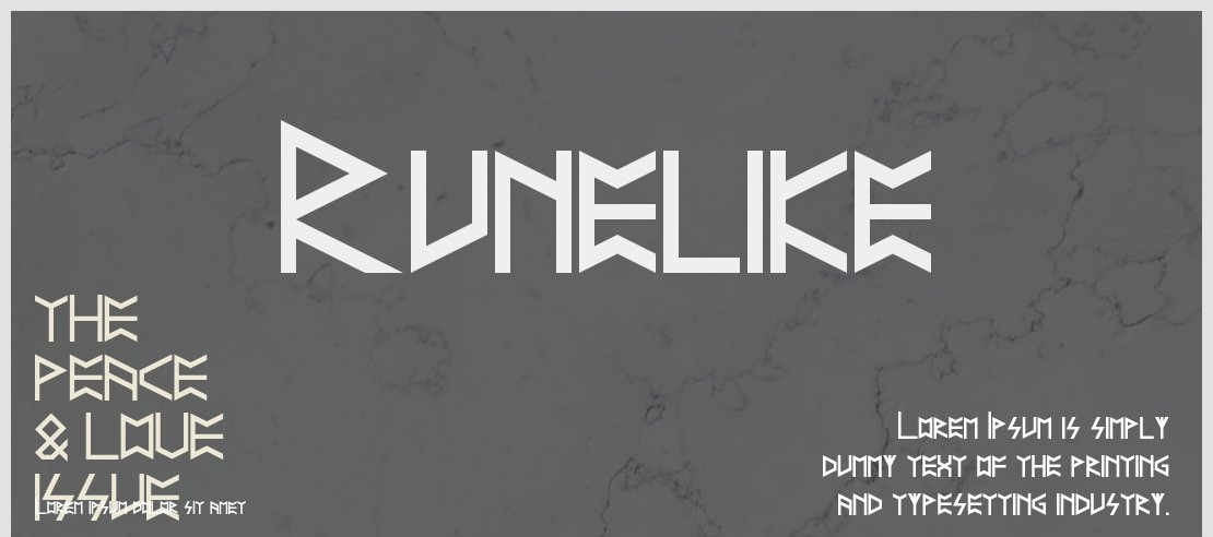 Runelike Font