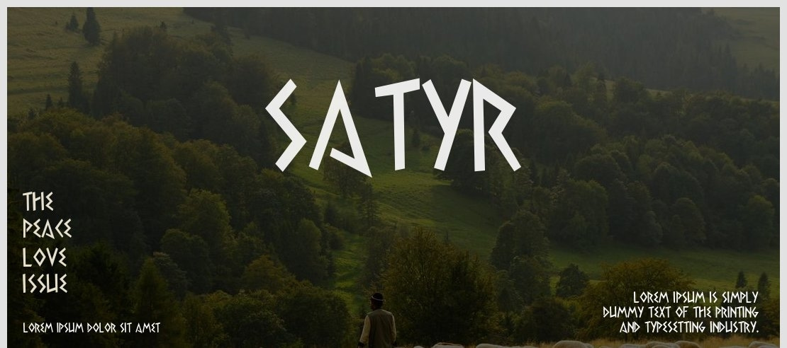 Satyr Font