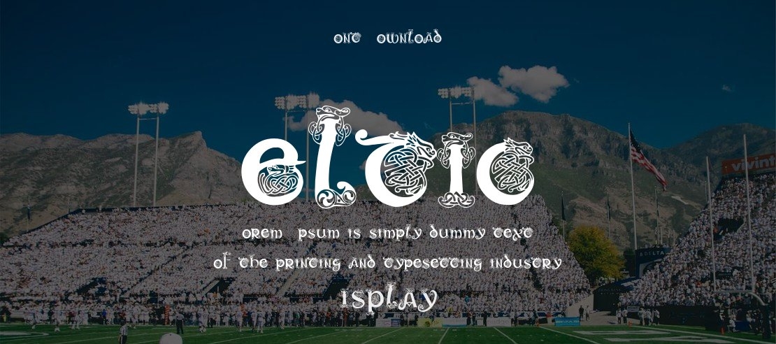 Celtic101 Font