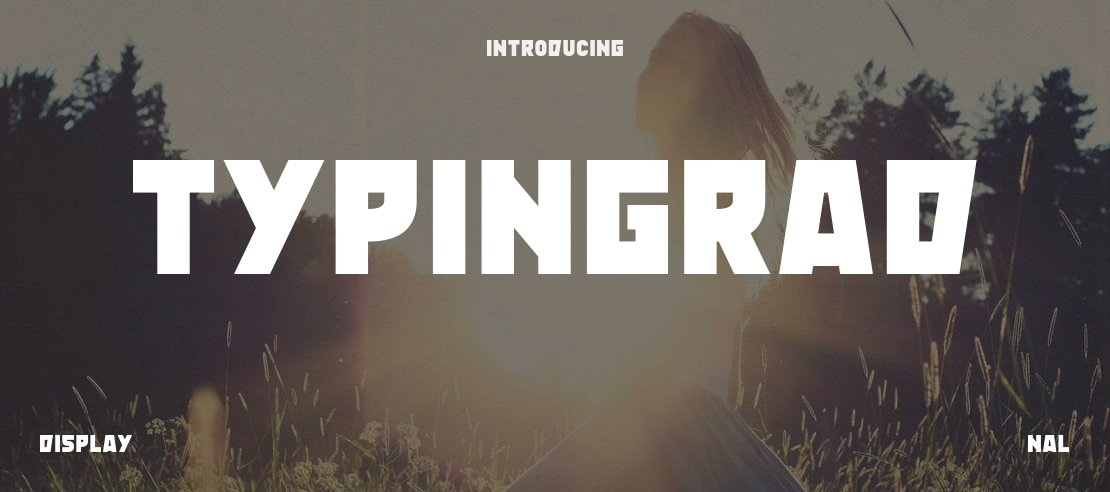 Typingrad Font