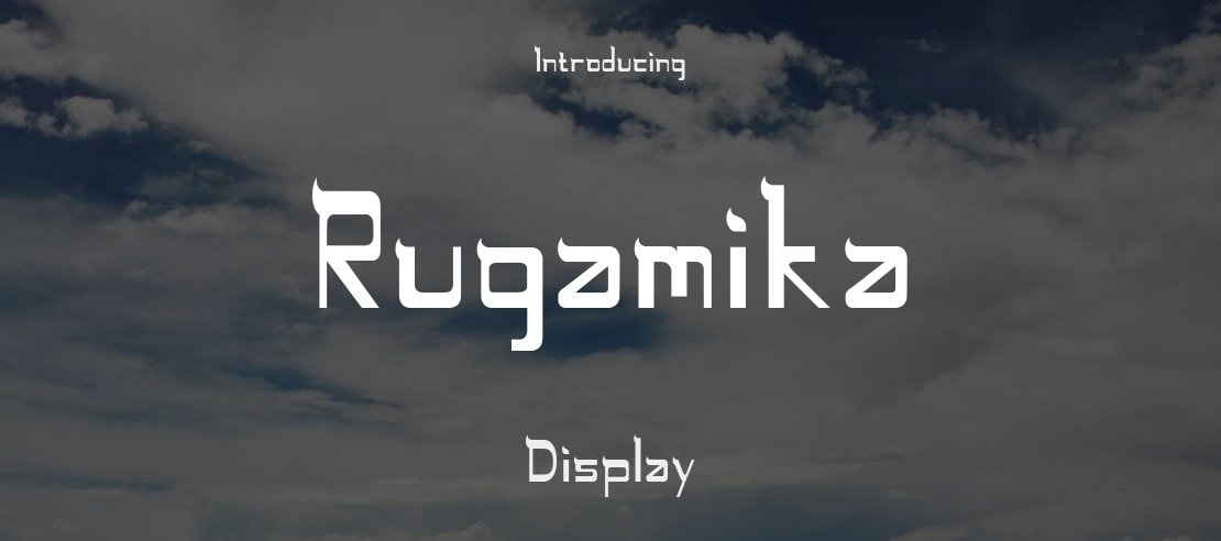 Rugamika Font