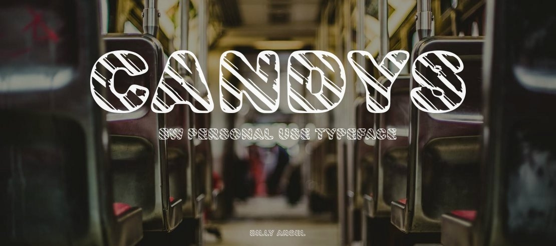 CANDYS BW PERSONAL USE Font