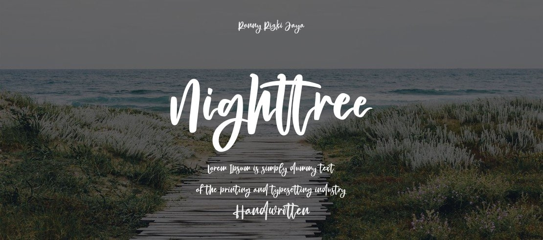 Nighttree Font