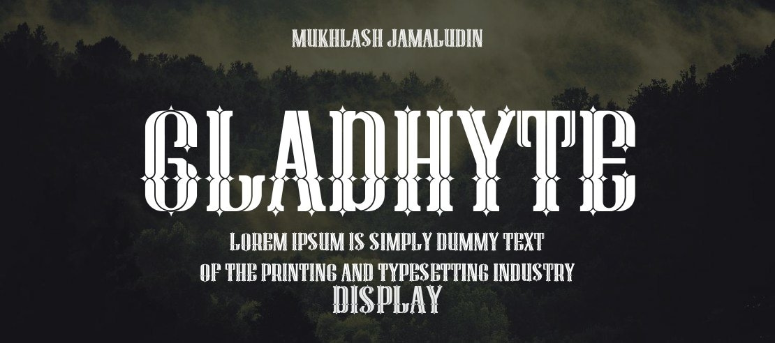 gladhyte Font